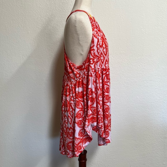 Free People Mimi Lavender Combo Tunic Size M - Picture 3 of 11